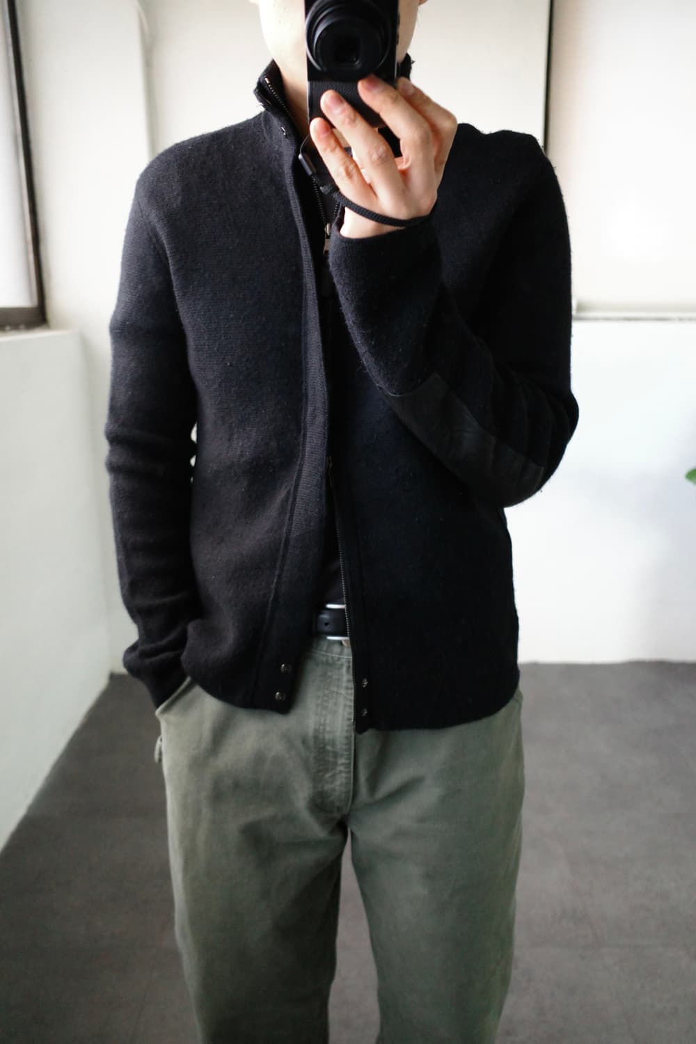 폴로 니트 집업 상품이미지2