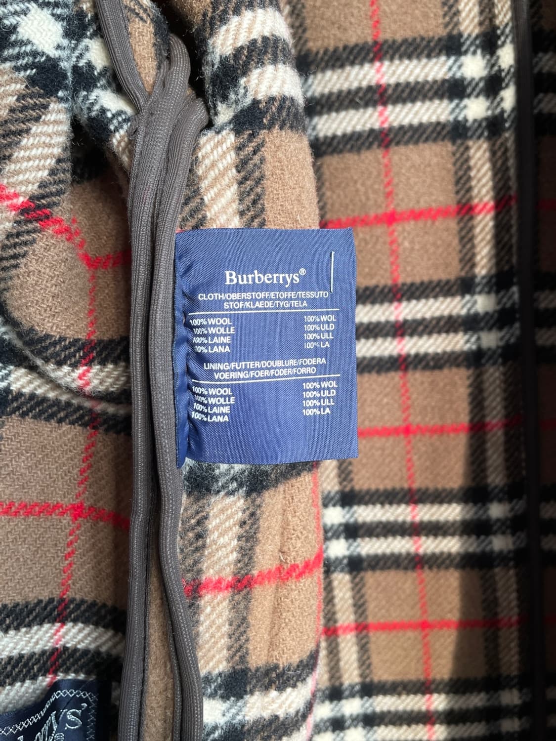 버버리 카멜 더플 코트 상품이미지7