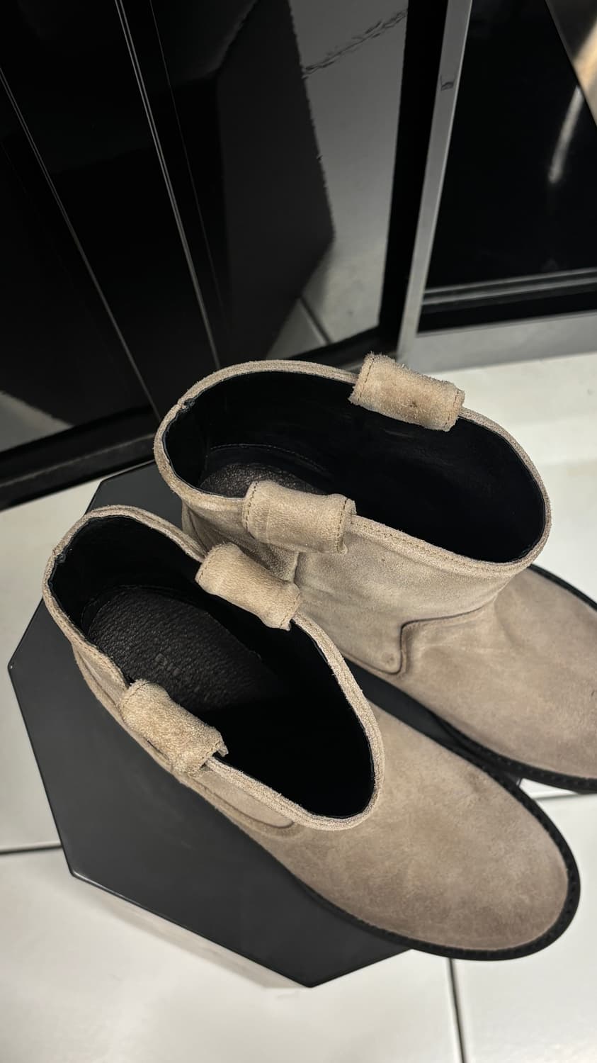 DIESEL suede western boots 상품이미지3