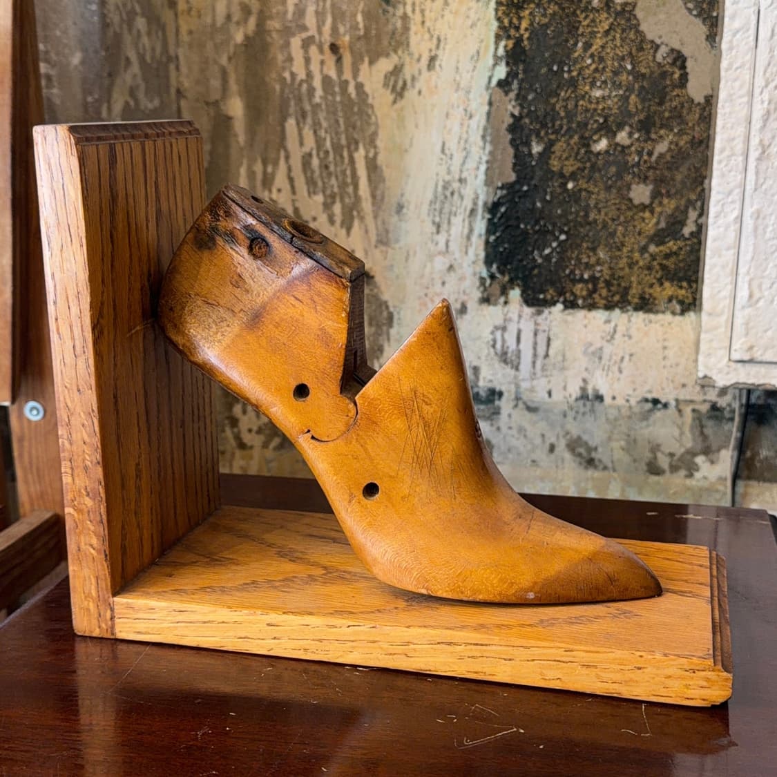 USA 빈티지 우드 슈트리 액자 상품이미지1