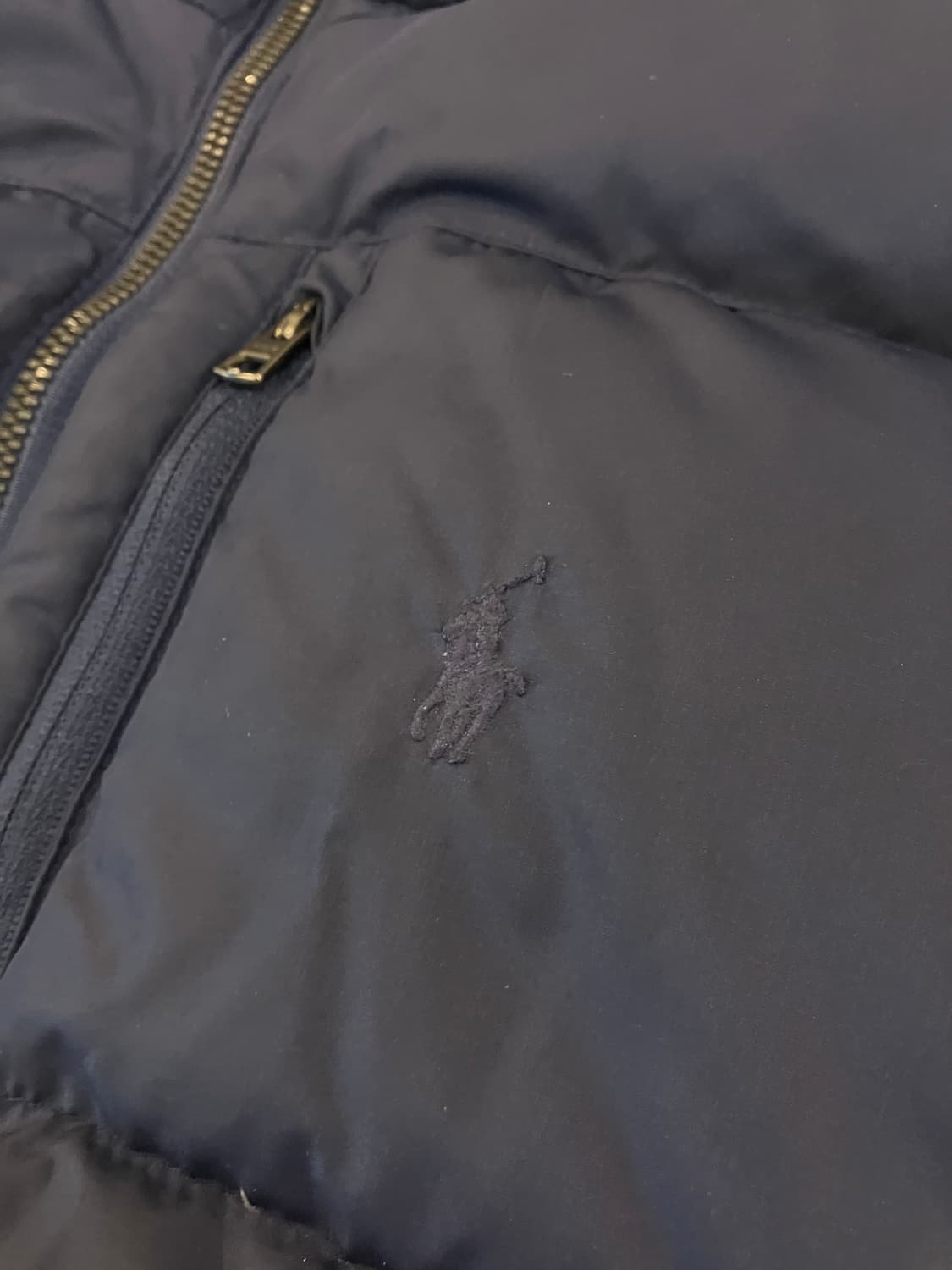 (모자탈착) 폴로 랄프로렌 네이비 눕시 숏패딩 상품이미지2