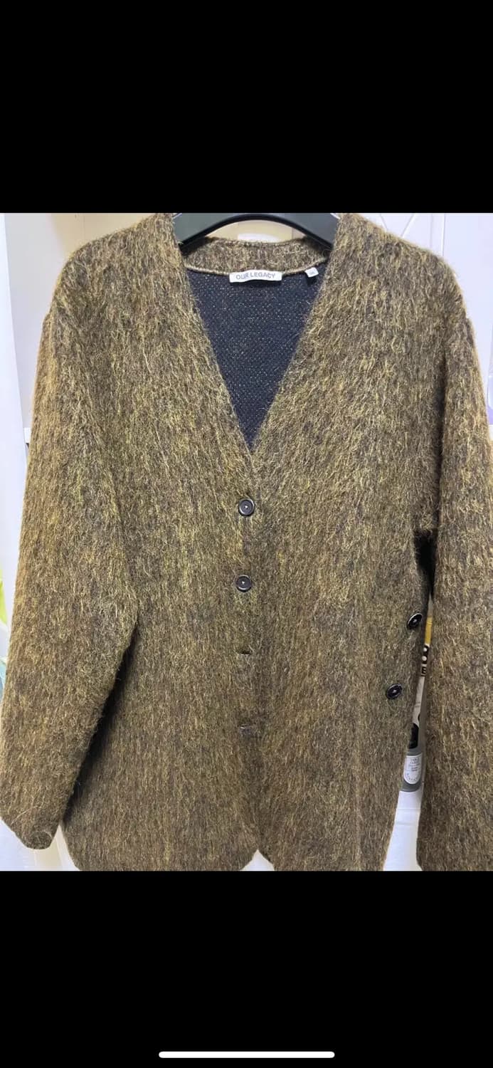 아워레가시 모헤어 가디건 36 상품이미지1