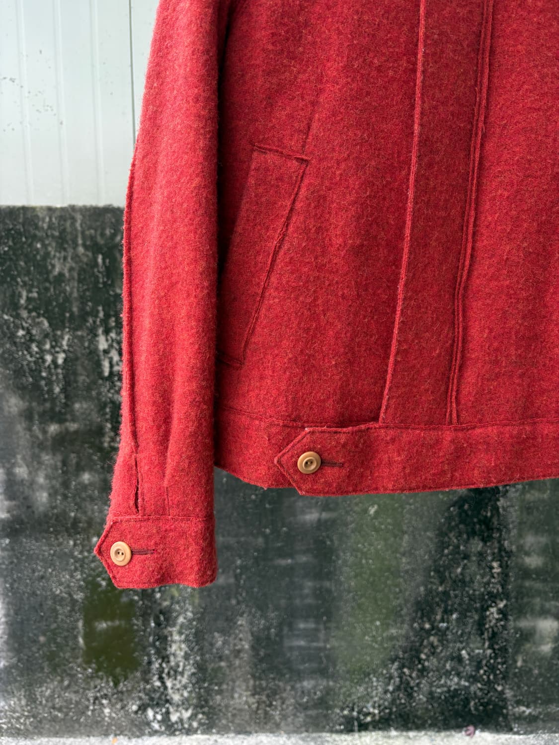 45RPM 울 스탠드 카라 자켓 상품이미지3