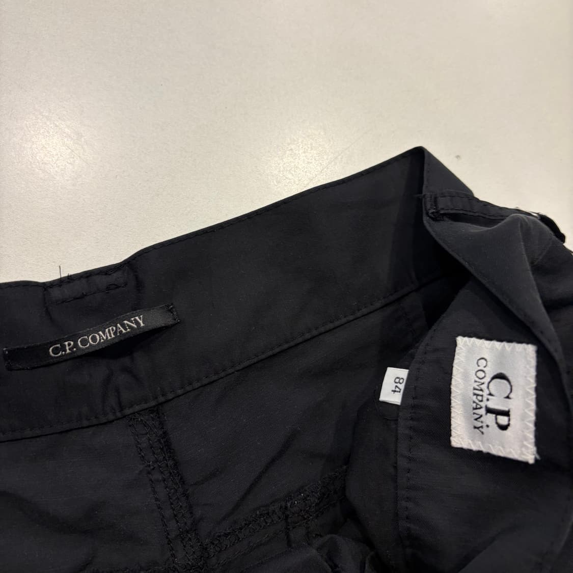 [84] CP컴퍼니 나일론 코튼 블랙 팬츠 D735 상품이미지5