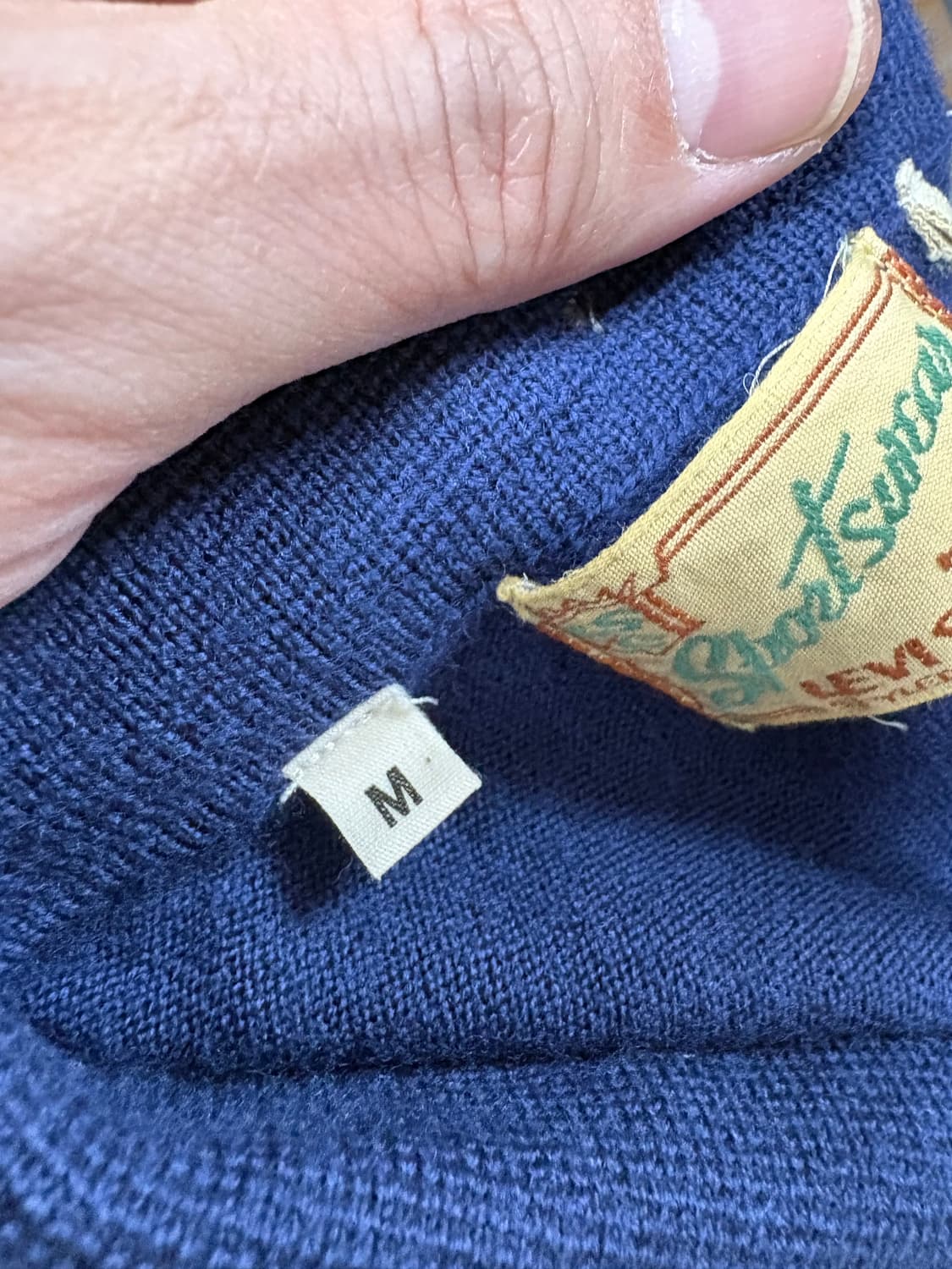 lvc 컬러블록 가디건 미디움 상품이미지2