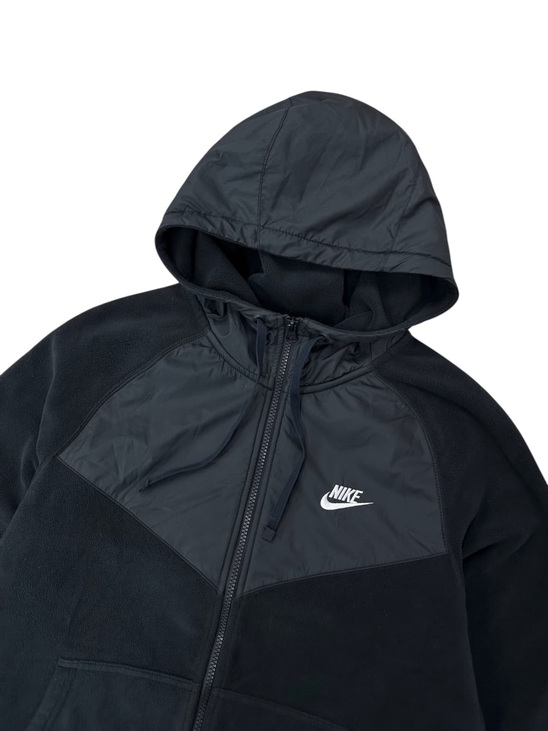 나이키 플리스 후리스 후드집업 블랙 (M) 상품이미지2