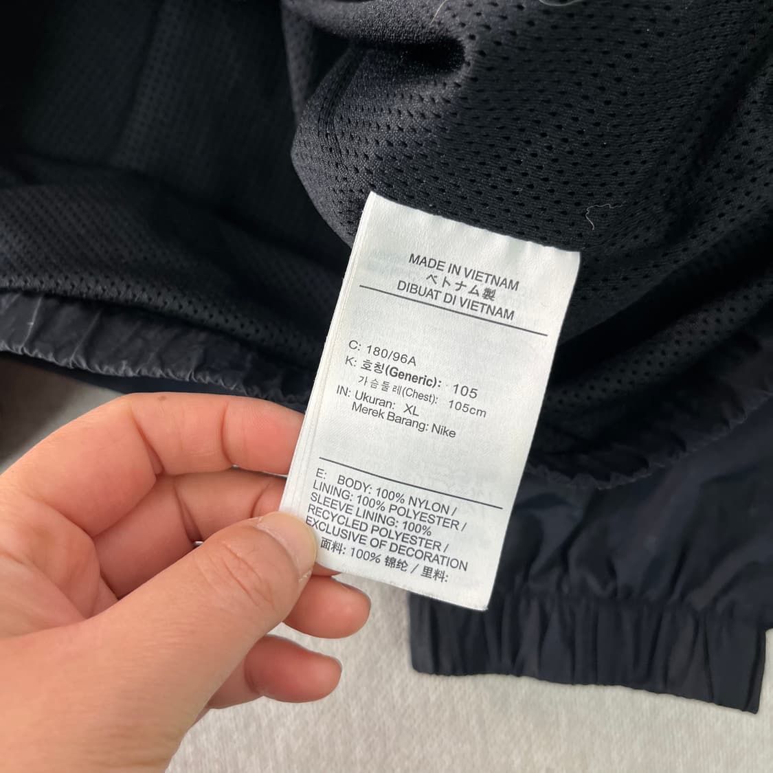 105 나이키 신형 아노락 나일론바람막이  상품이미지6