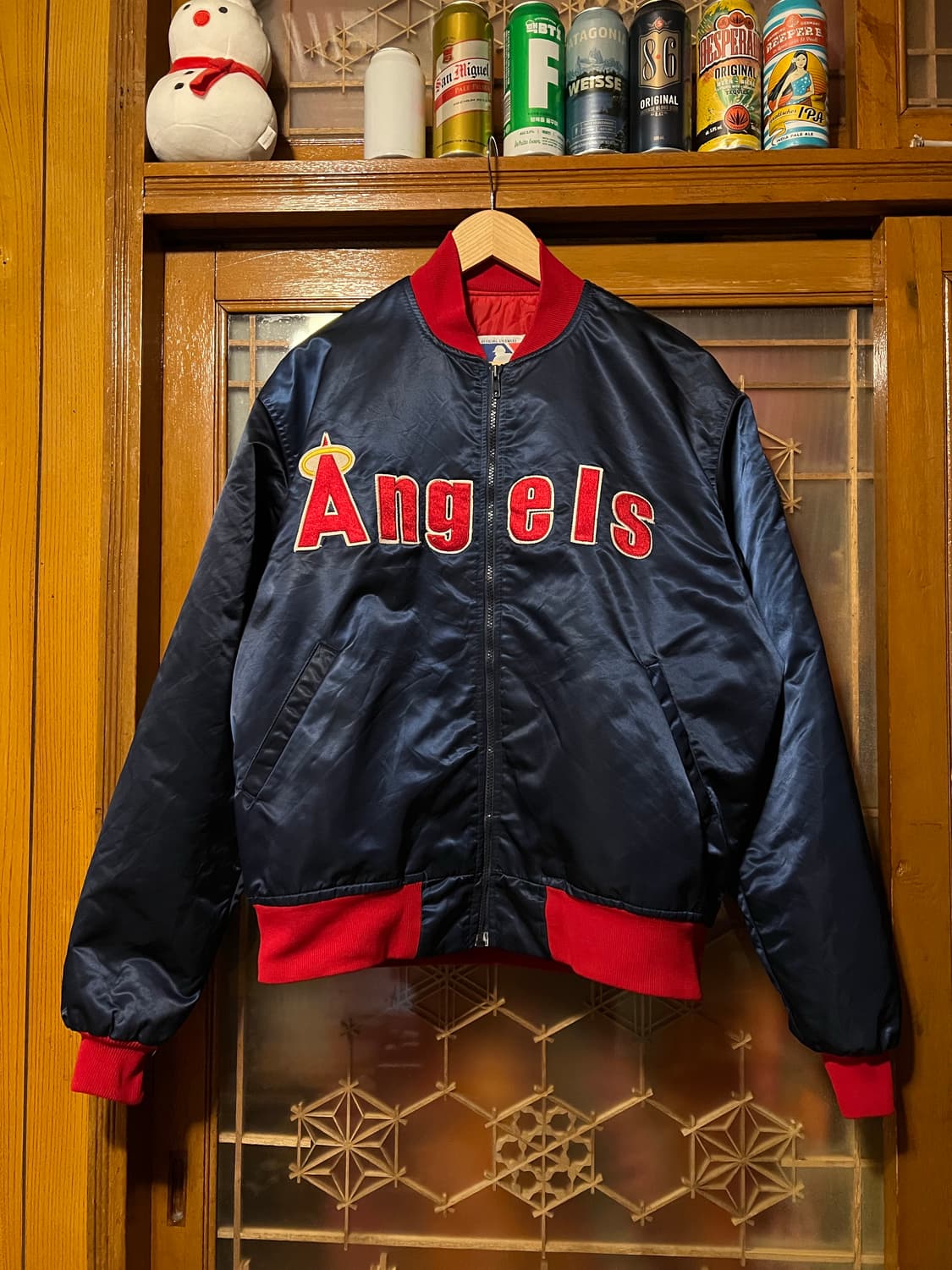 Made in USA 마제스틱 엔젤스 스타디움 자켓 XL 상품이미지1