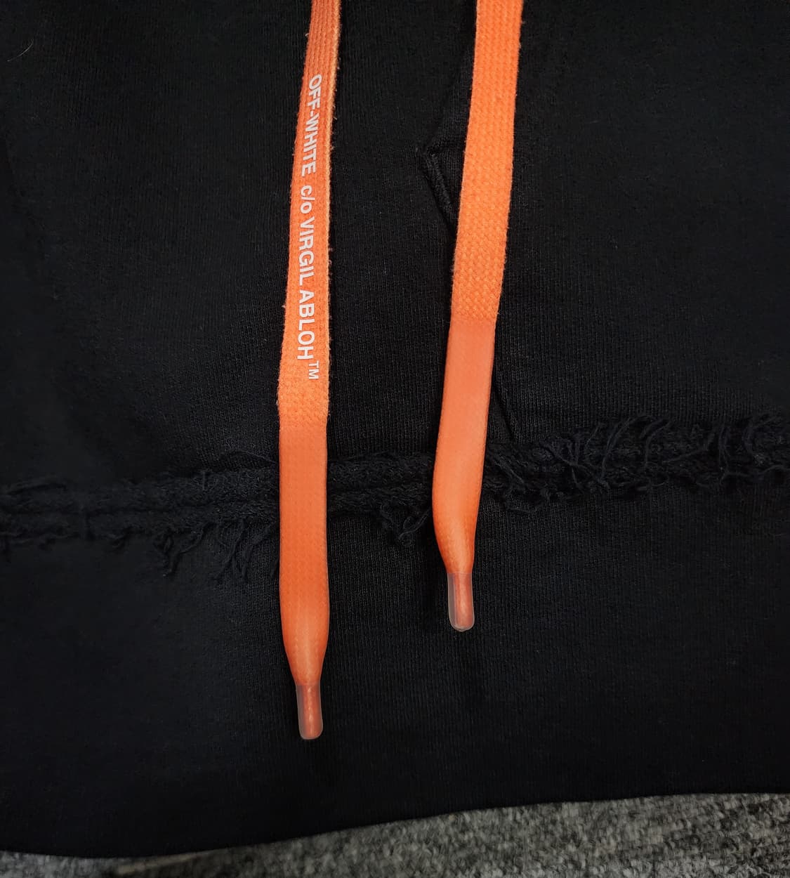 오프화이트 아크릴 애로우 오버핏 후드티 M 상품이미지6