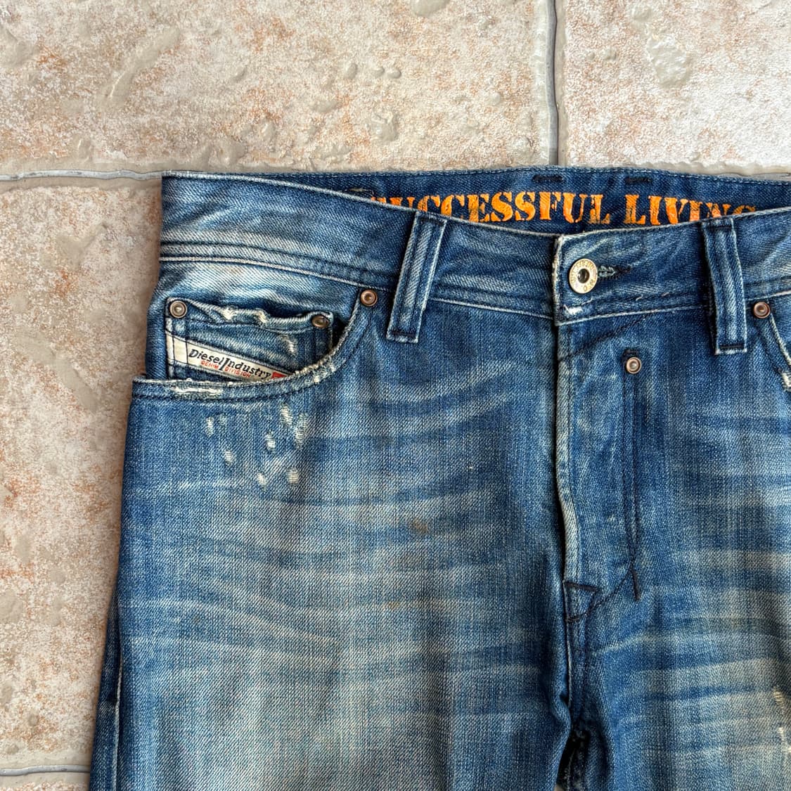 10s diesel SAFADO denim pants (straight) 상품이미지3