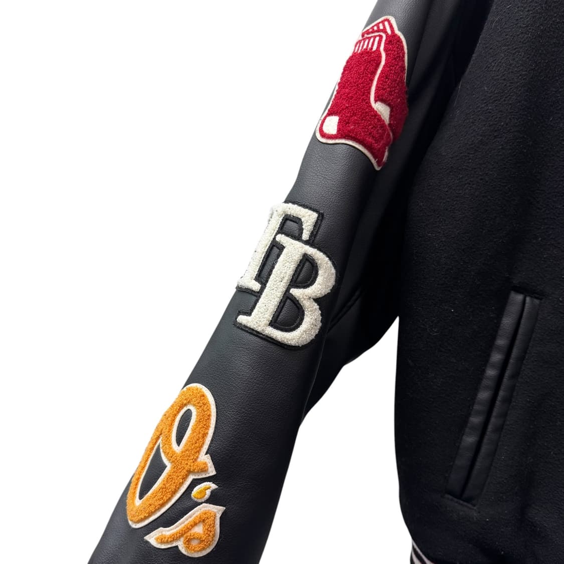 MLB 빅로고 양키즈 바시티 자켓 상품이미지4