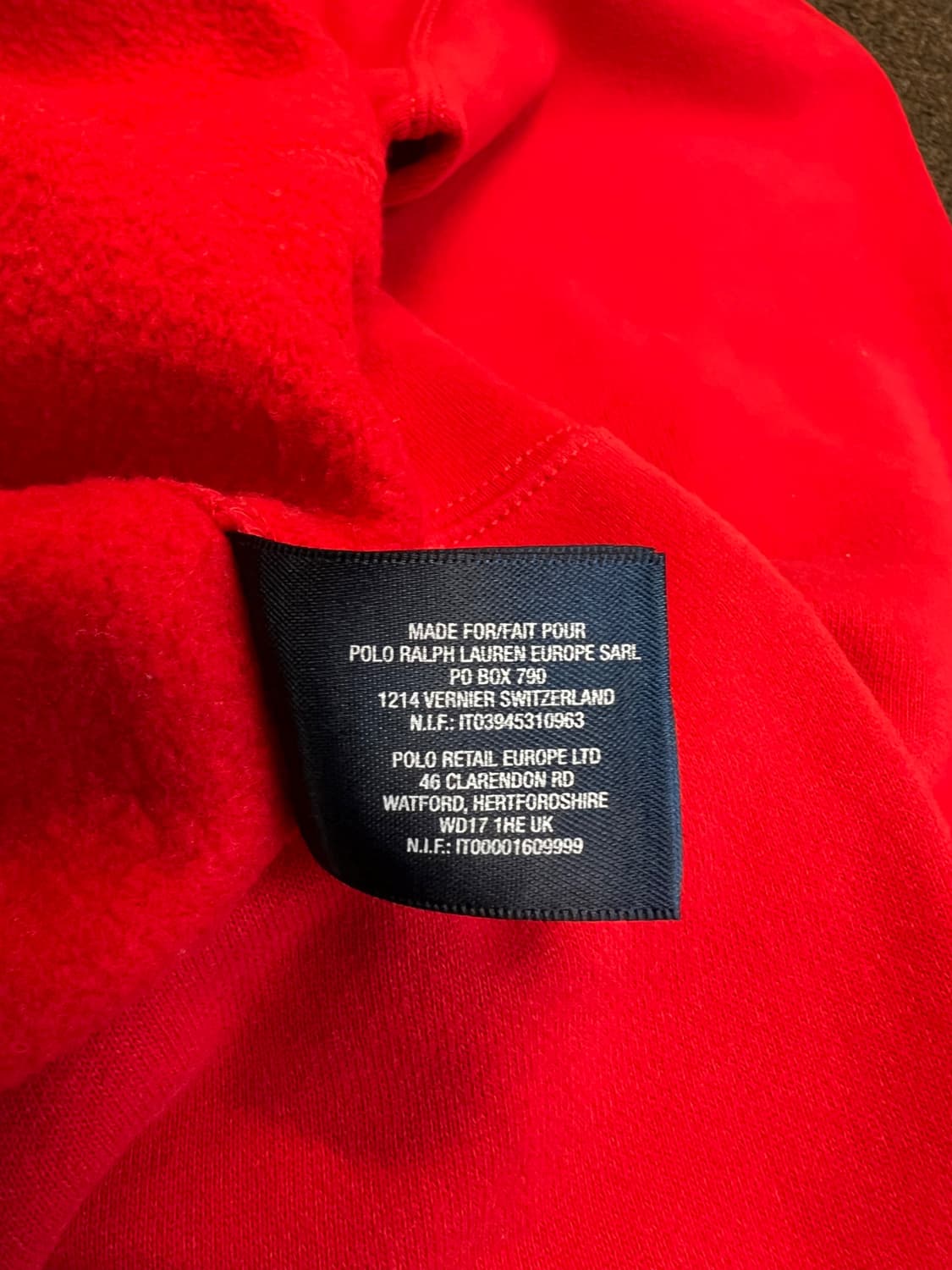 랄프로렌 빅포니 후드 집업 (주니어 XL) 상품이미지5