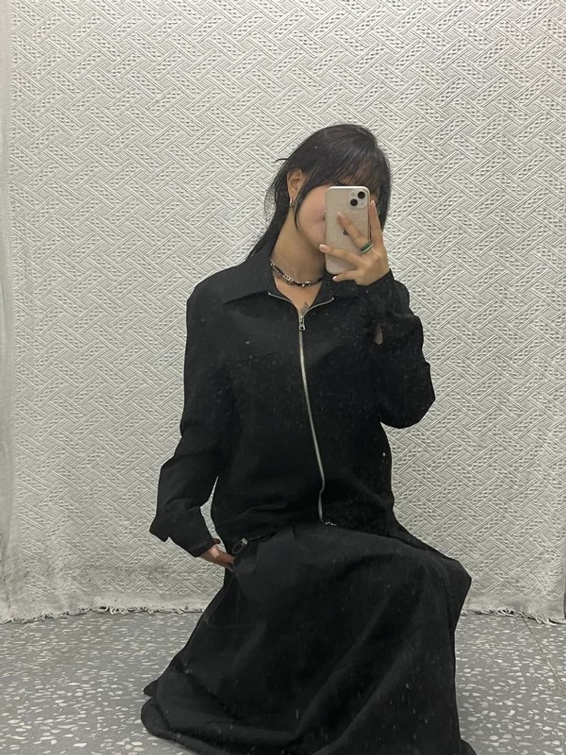 무신사 스탠다드 미니멀 투웨이 블루종 자켓 M C06483 상품이미지1