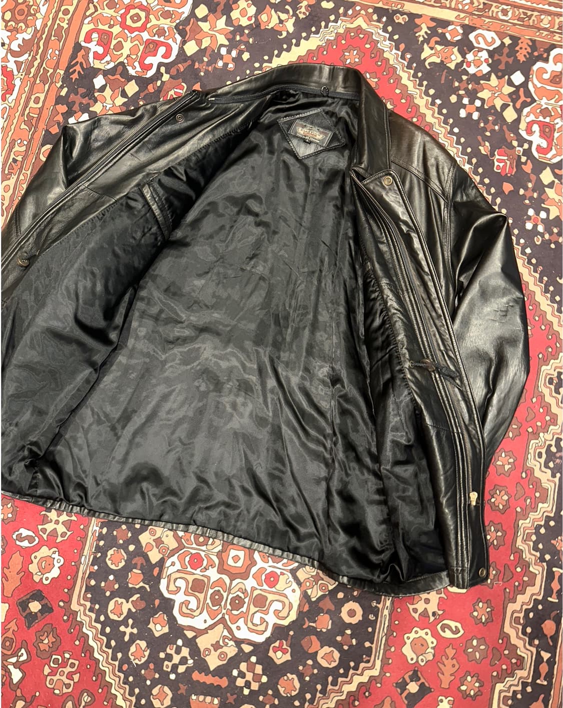 ( XL-2XL ) 가죽코트 가죽카코트 레더자켓 가죽롱자켓 가죽자켓  상품이미지6