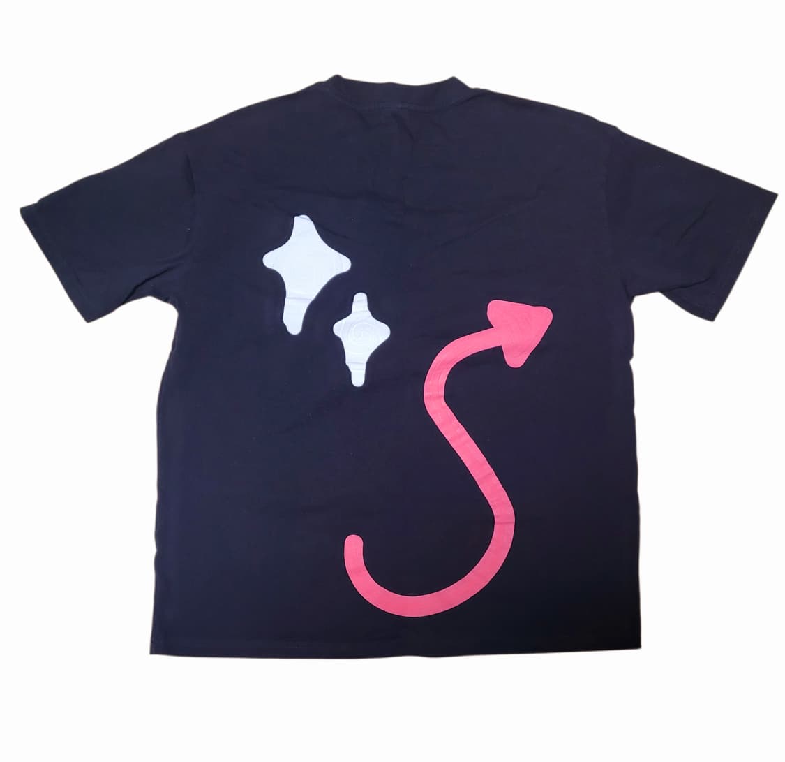 펑크키치y2k 악마 스컬 해골 반팔 티셔츠 상품이미지2