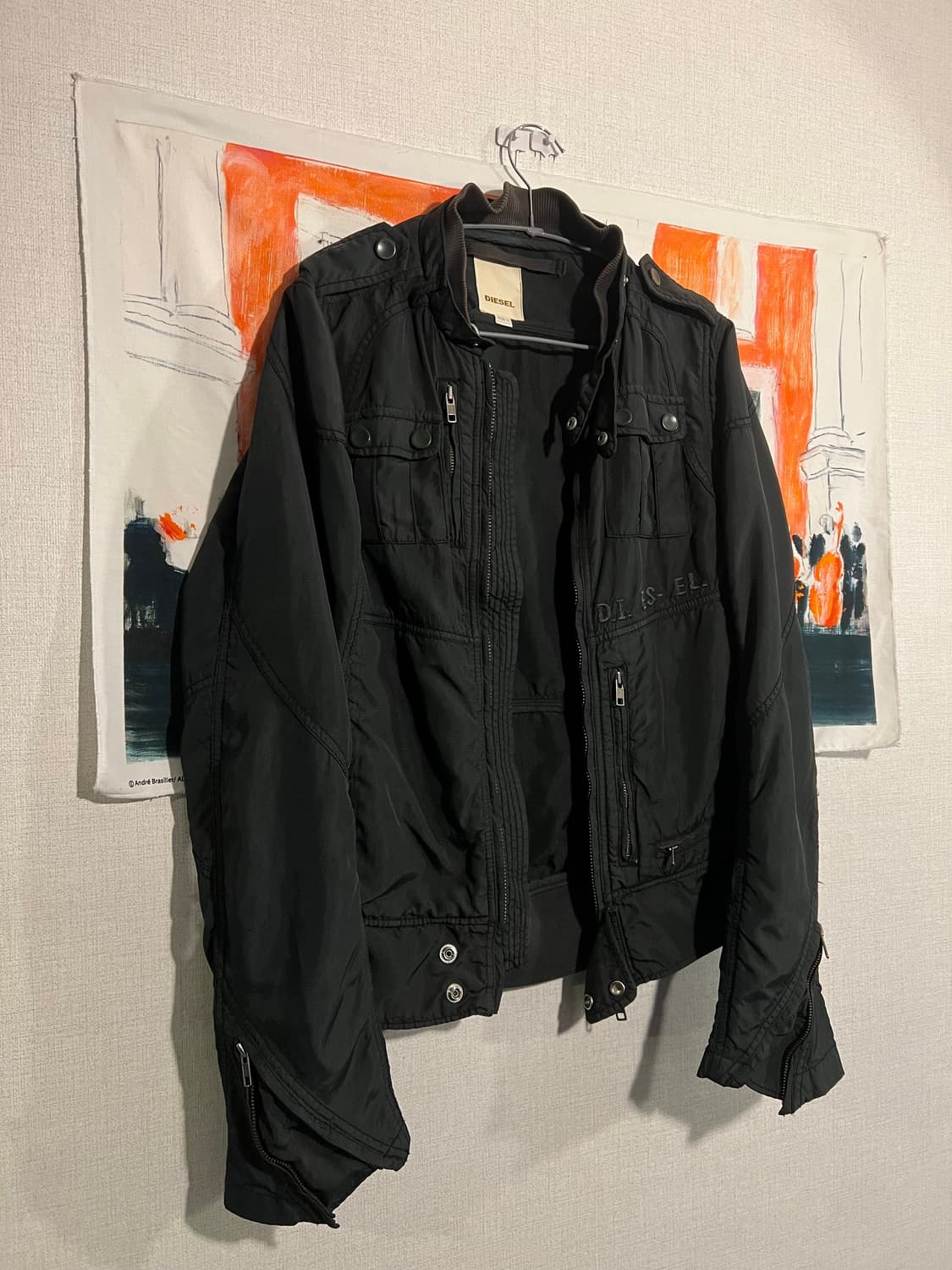 Diesel 바이크 자켓 상품이미지1