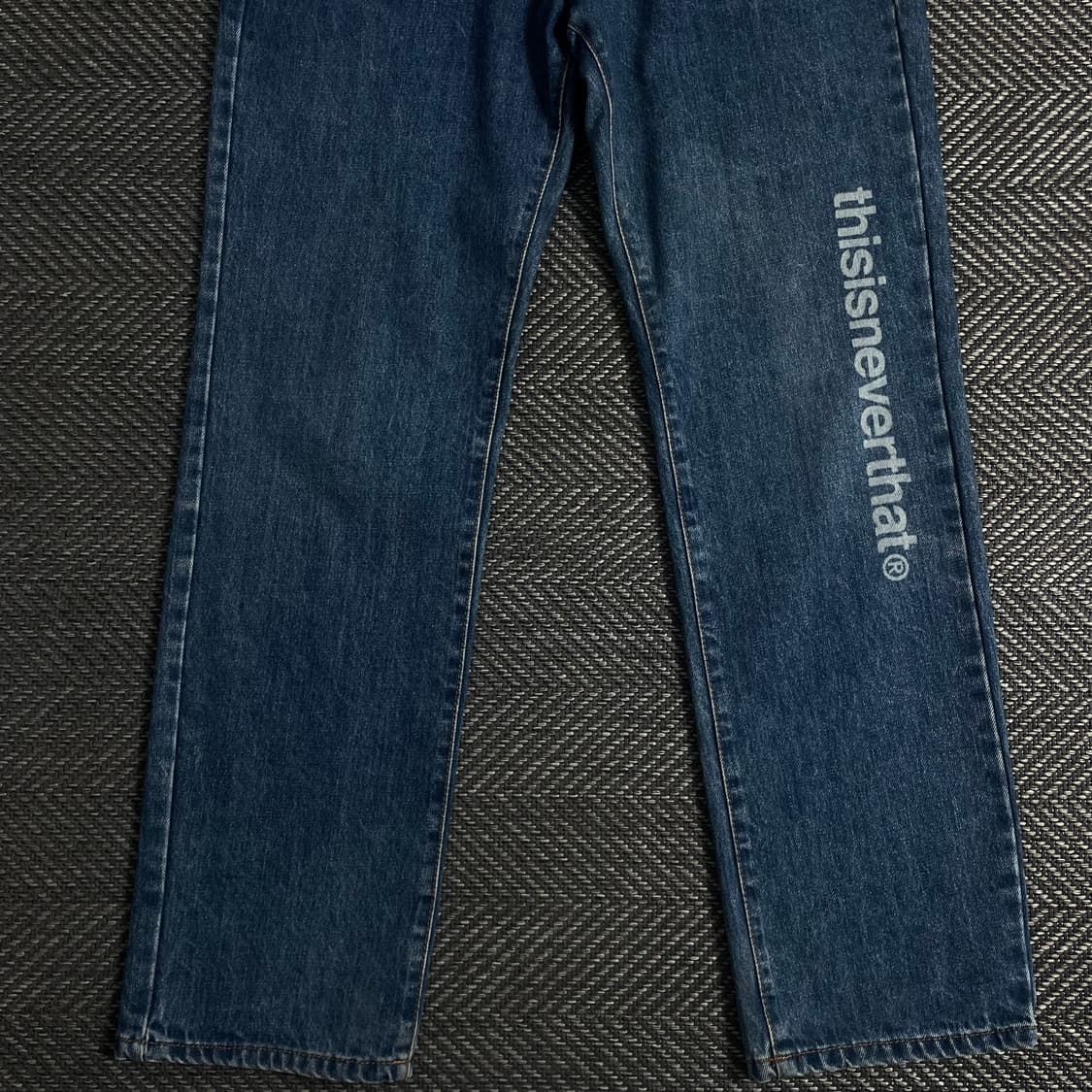 디스이즈네버댓 스펠아웃 레귤러 데님 팬츠o 3515 상품이미지2