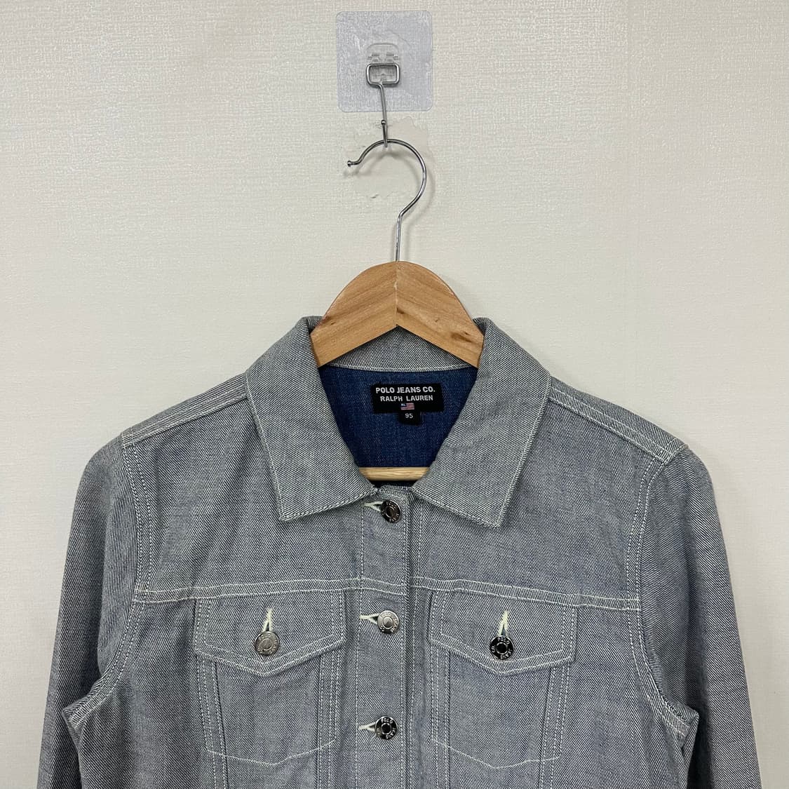 폴로진 데님청자켓M 상품이미지2
