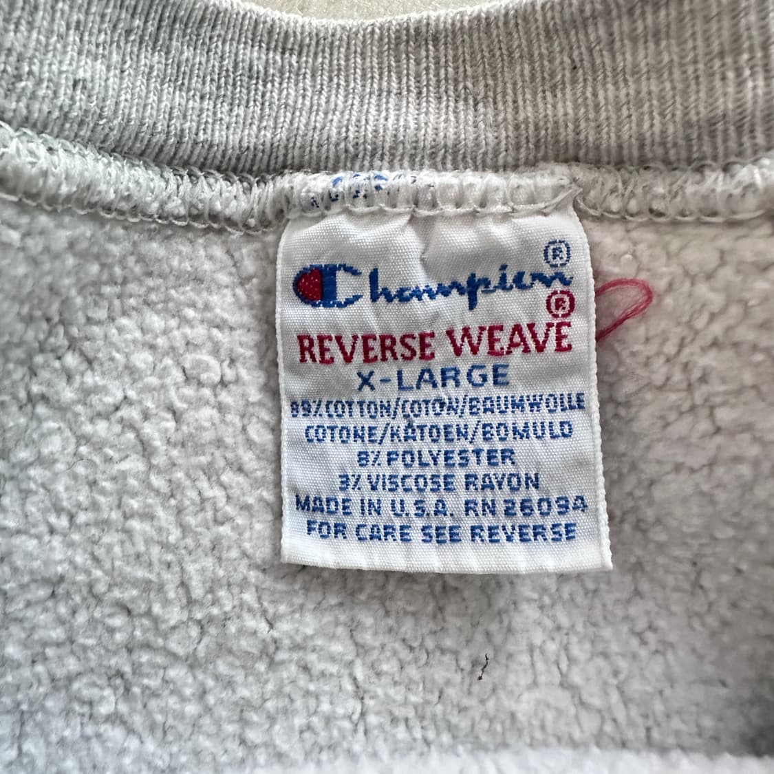 90s 챔피온 리버스위브 네바다 MADE IN USA (XL) 상품이미지6