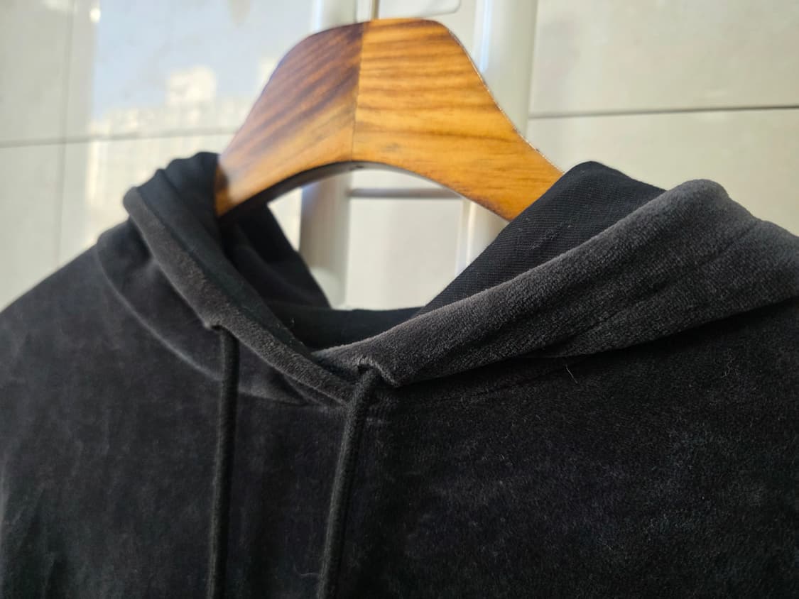 아디다스 크롭 벨로아후드 상품이미지3