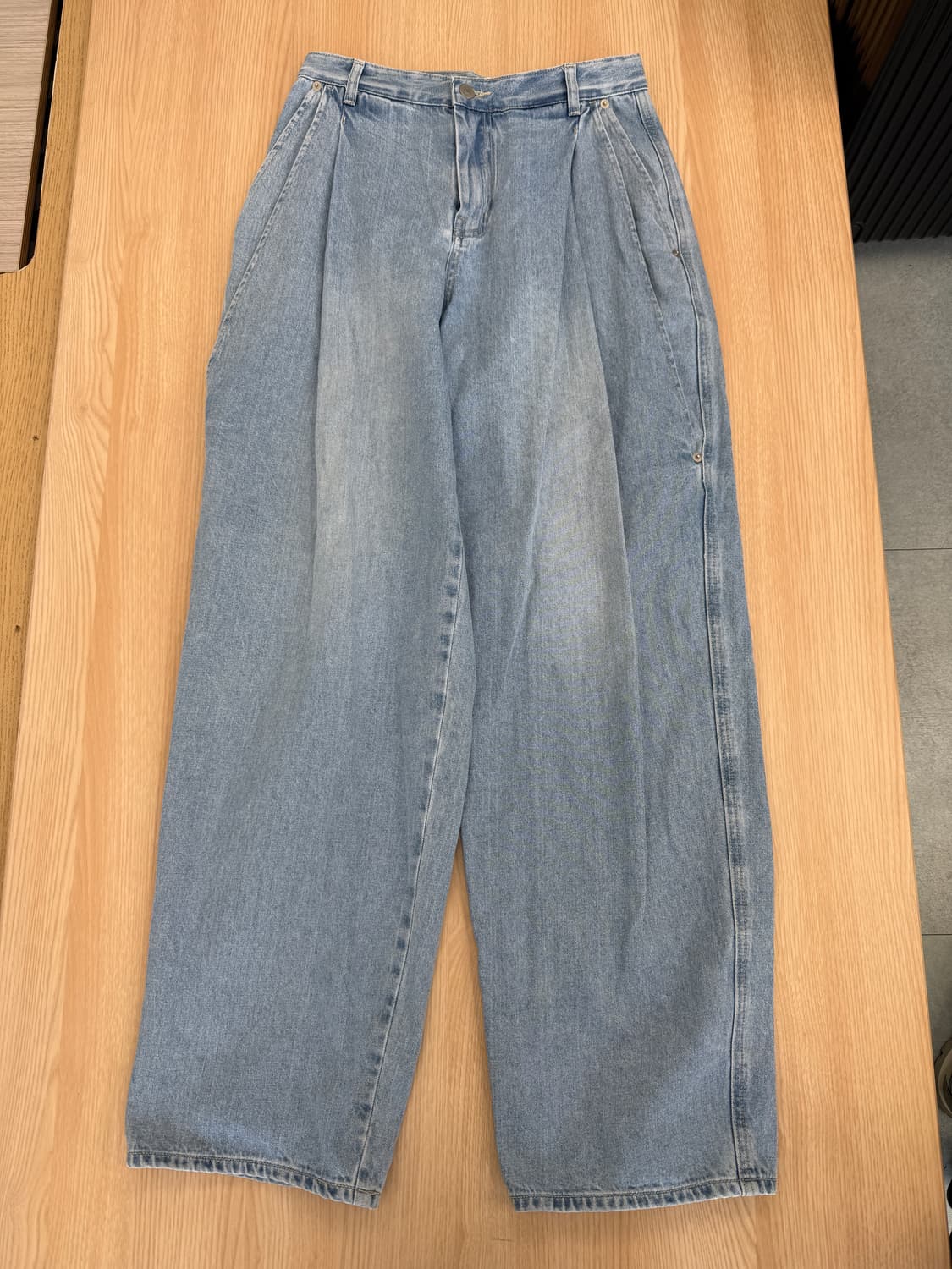 satur 세터 핀턱 데님 상품이미지1