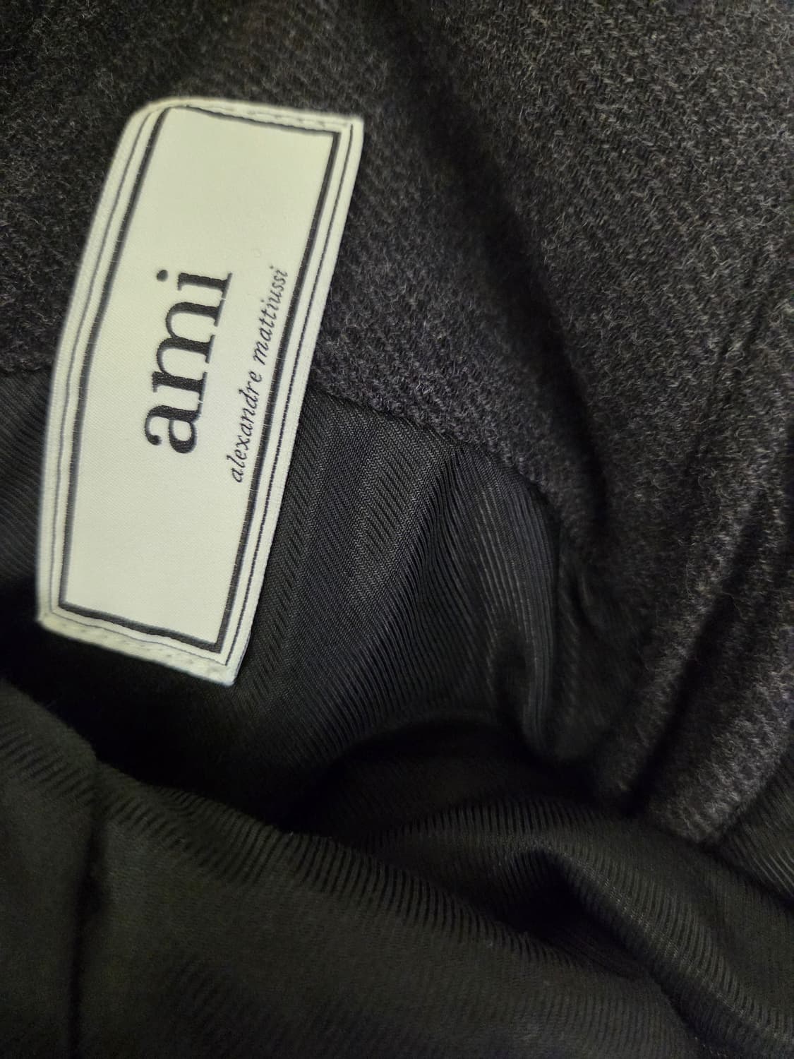 AMI 알렉상드르 마티우시 울 블루종 자켓 상품이미지3