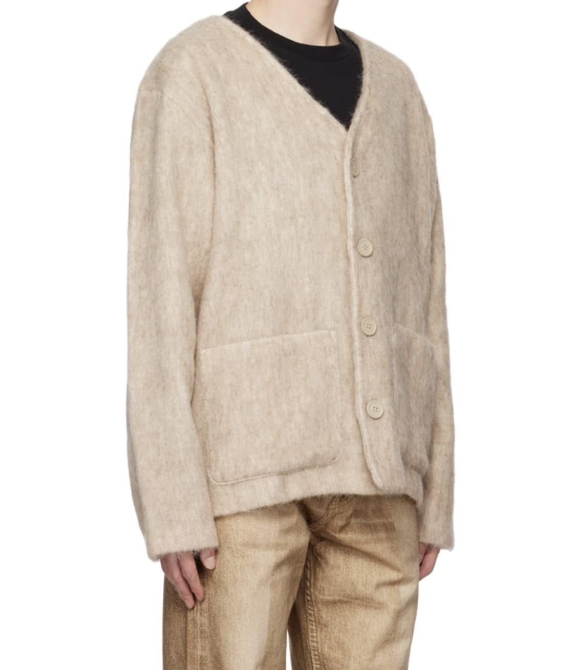 [새제품]아워레거시 모헤어 가디건 베이지_50 상품이미지1