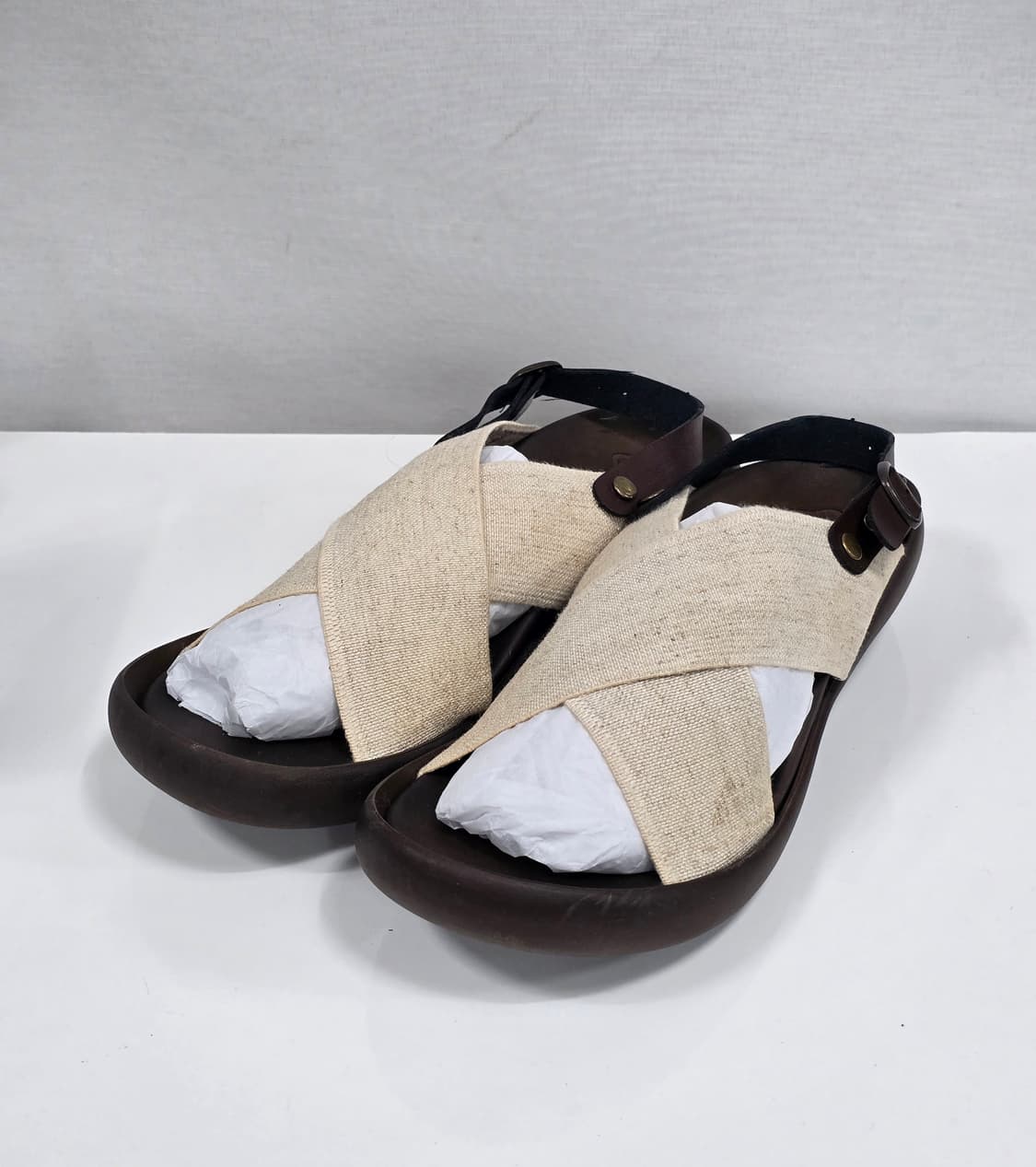 Re:getA 리게타카누 크로스 벨트 웨지힐 L  상품이미지2