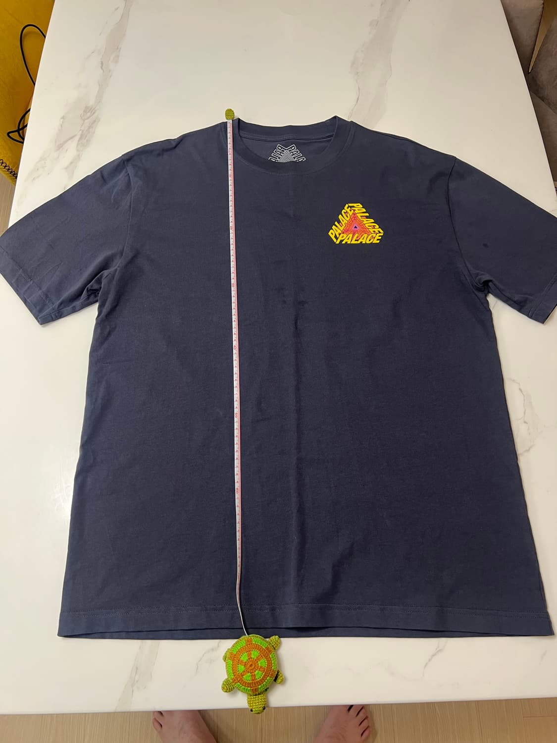 [XL] 팔라스 P3 베어 타임즈 반팔티 티셔츠 네이비 - 22SS 상품이미지3