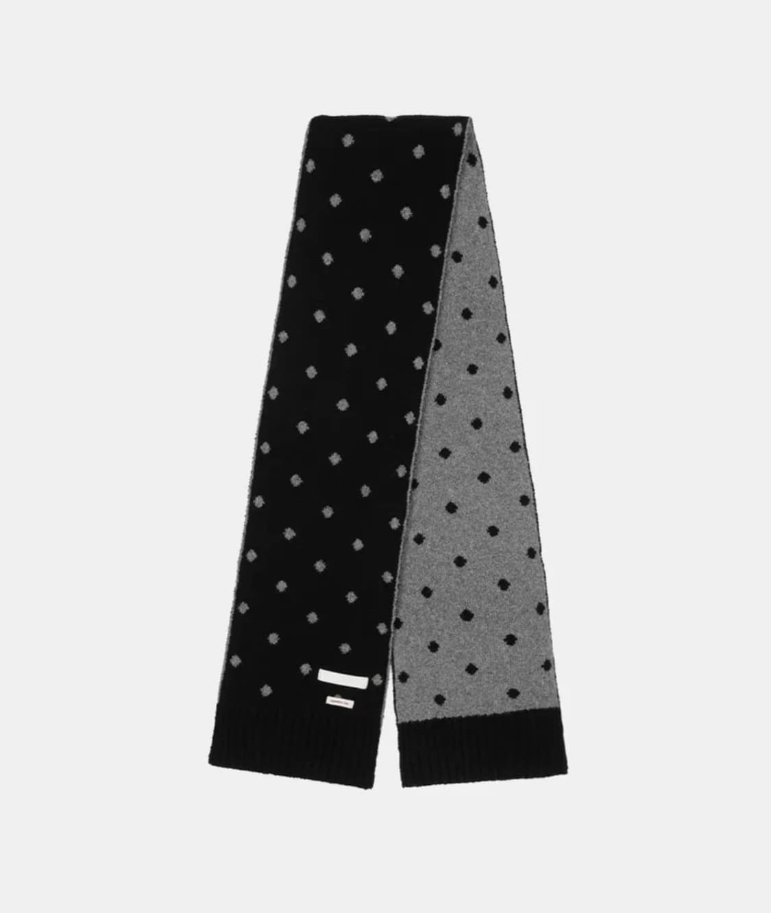 오헤시오 도트 패턴 머플러 상품이미지1