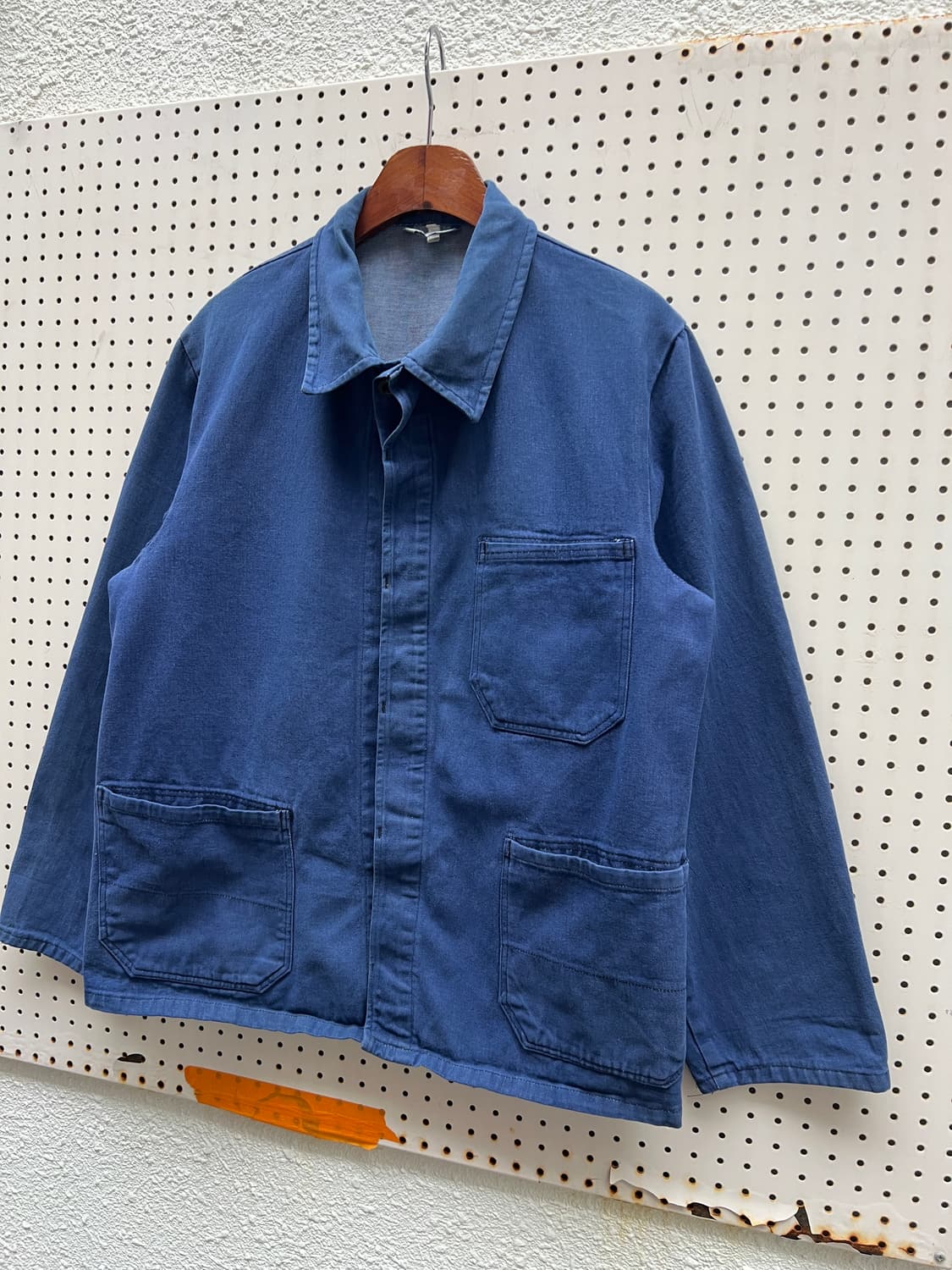 OLD VINTAGE DENIM FRENCH WORK 빈티지프렌치워크자켓 상품이미지4