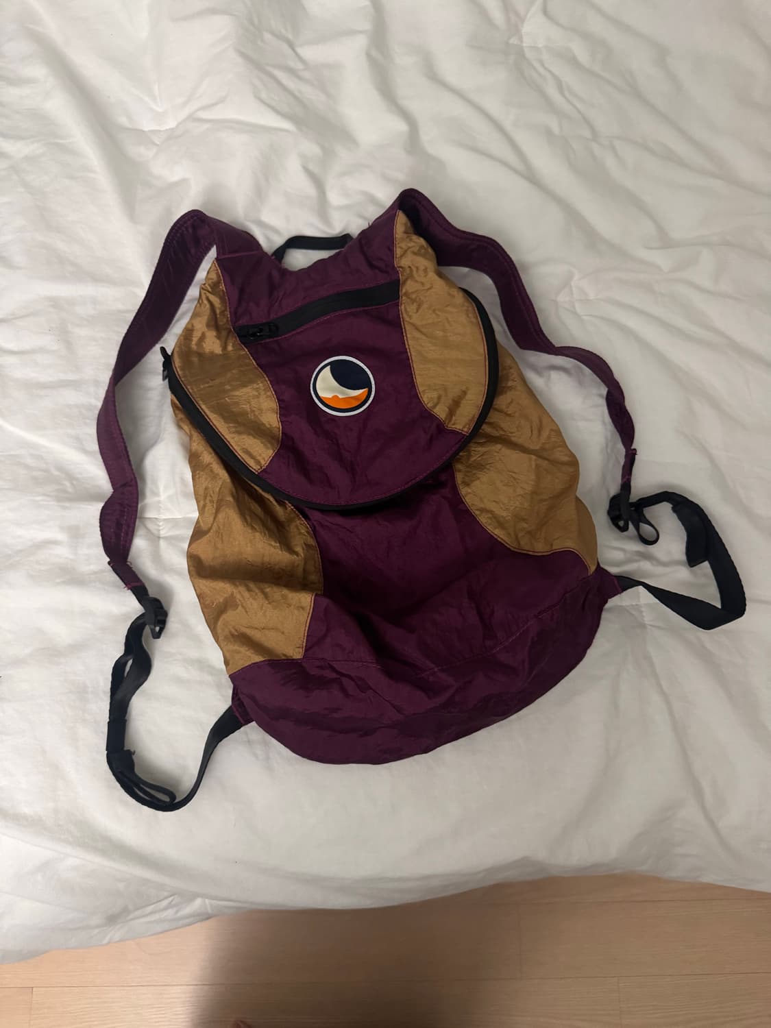 티켓투더문 미니 백팩 15L 플럼 헤이즐넛 상품이미지3