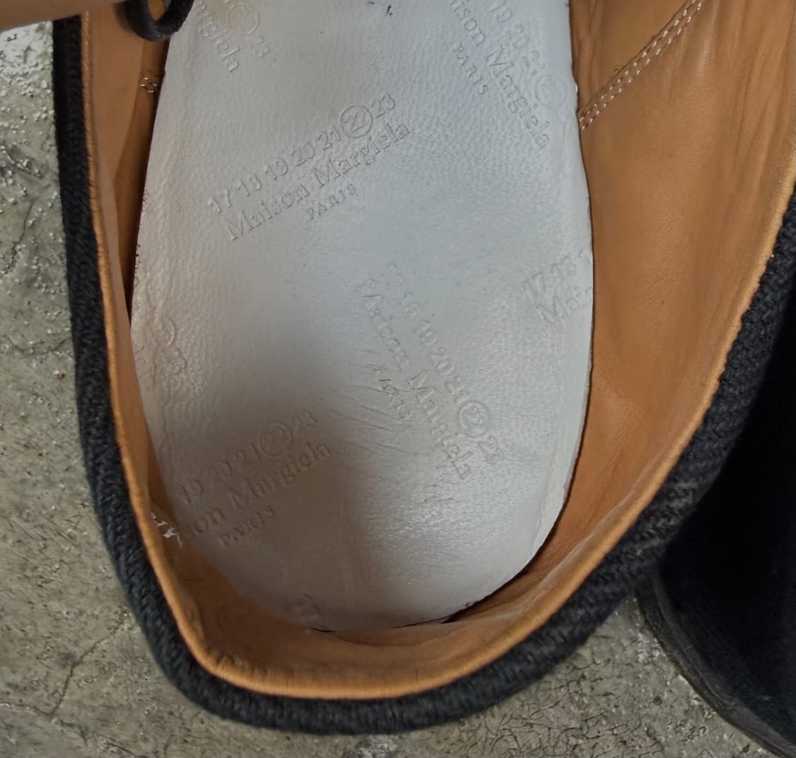 마르지엘라 빈티지 캔버스 누벅 더비슈즈 상품이미지6