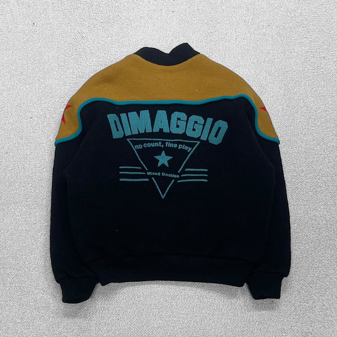 Dimaggio jpn 일본 빈티지 스웨트 니트 자켓 상품이미지2