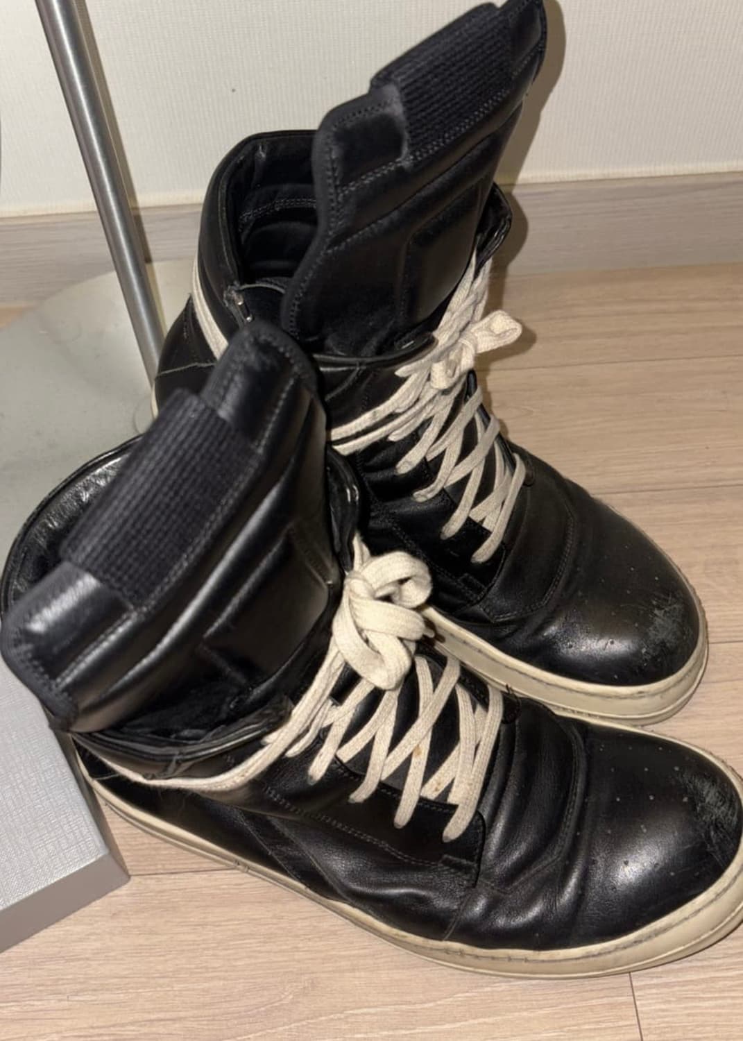 릭오웬스 지오바스켓 검검 41.5 상품이미지1