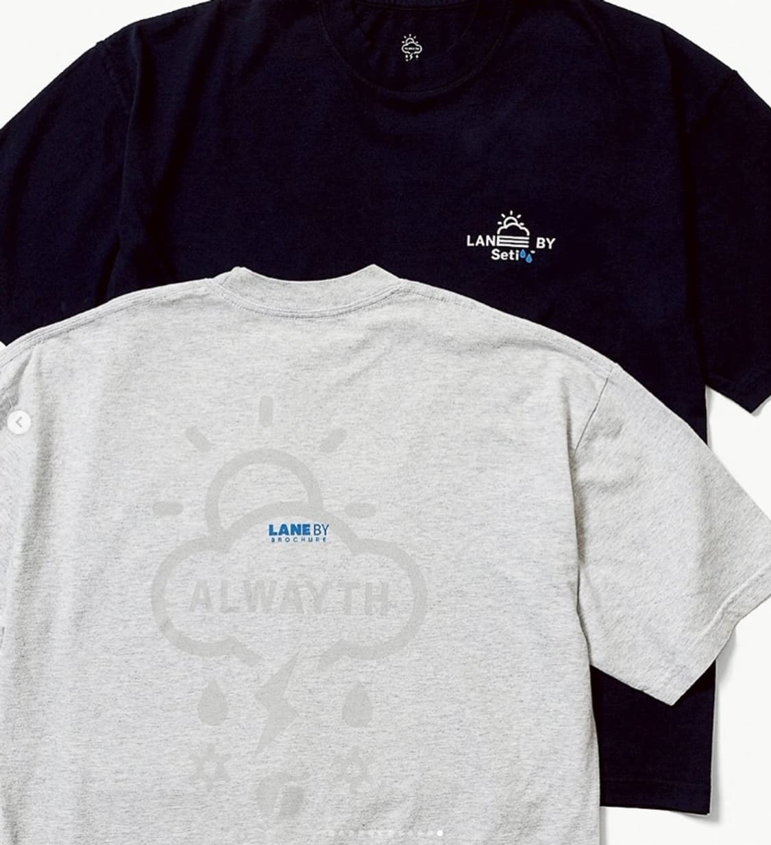 Brochure x Setinn x Alwayth 프루프 티셔츠 XXL 상품이미지10