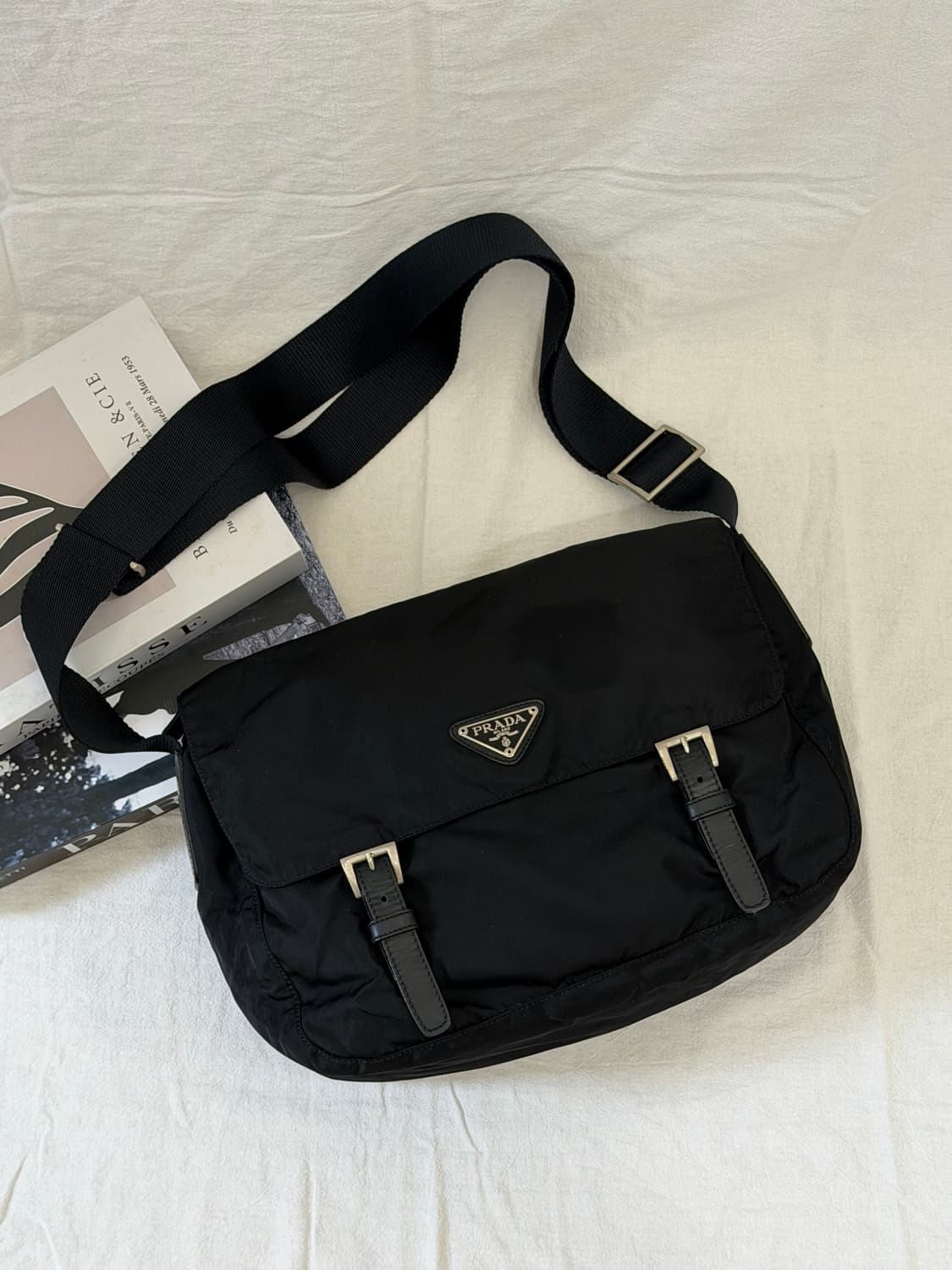 정품 프라다 포코노 나일론 메신저 크로스백 숄더백 상품이미지1