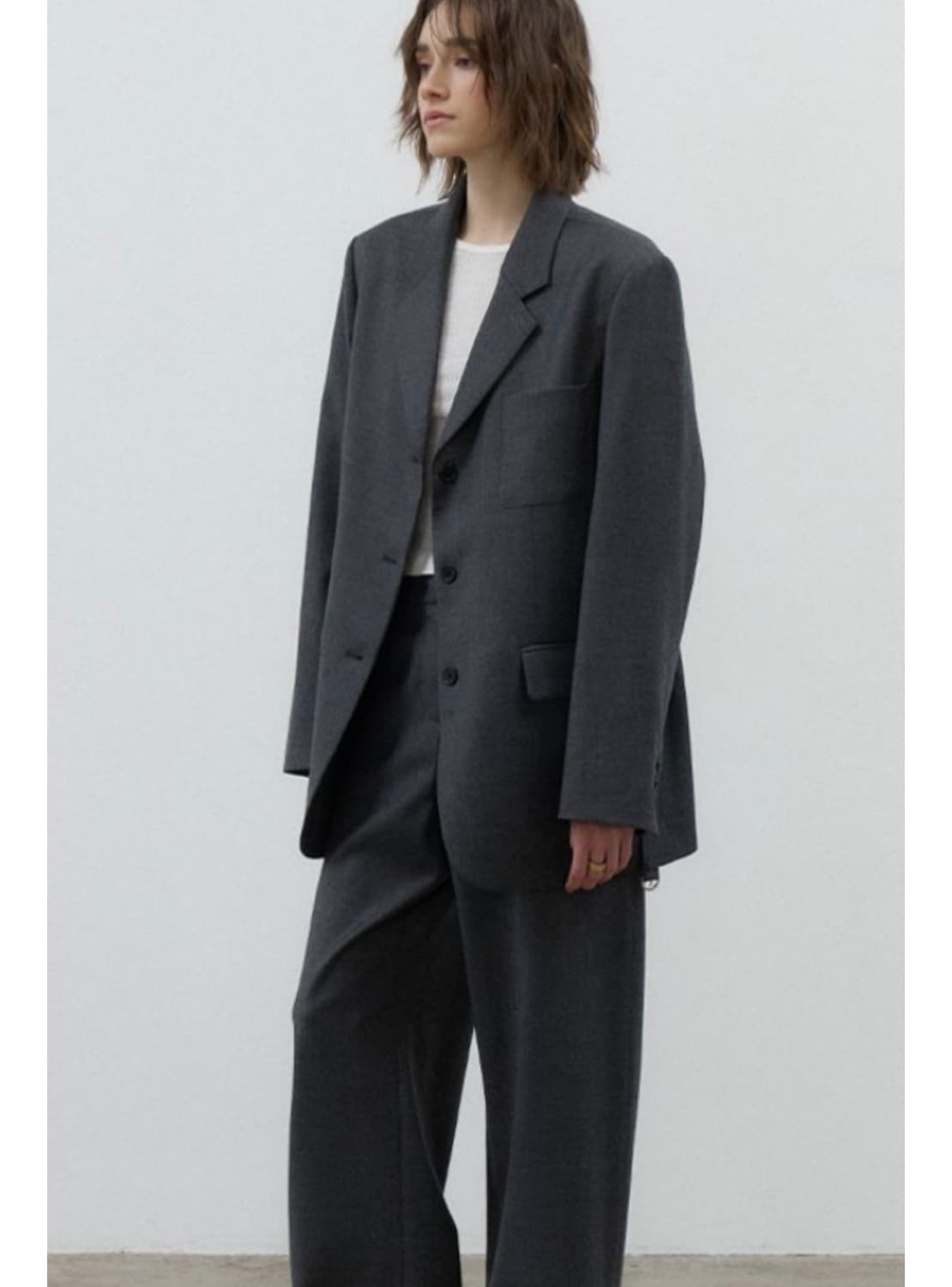 포에토 자켓 Wool over string jacket 상품이미지3