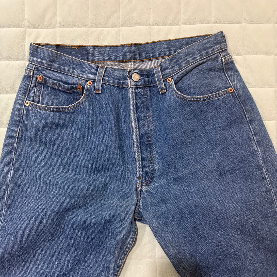 00s 리바이스 501 스톤워싱 중청 데님 상품이미지3