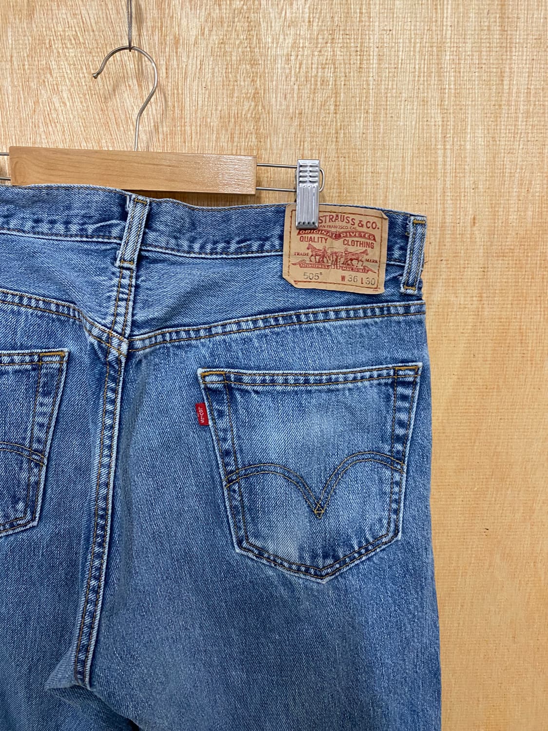 00's LEVI'S 505 denim pants 2000년대 리바이스 상품이미지8