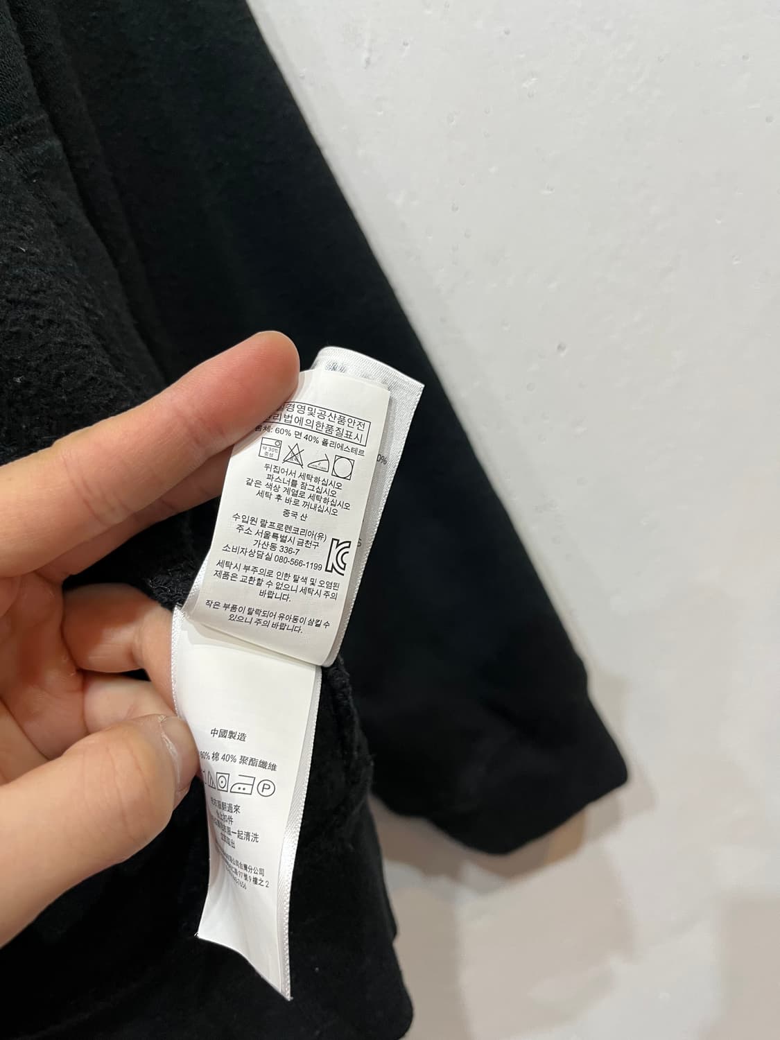 폴로랄프로렌 1967 후드집업 블랙 우먼즈 상품이미지6