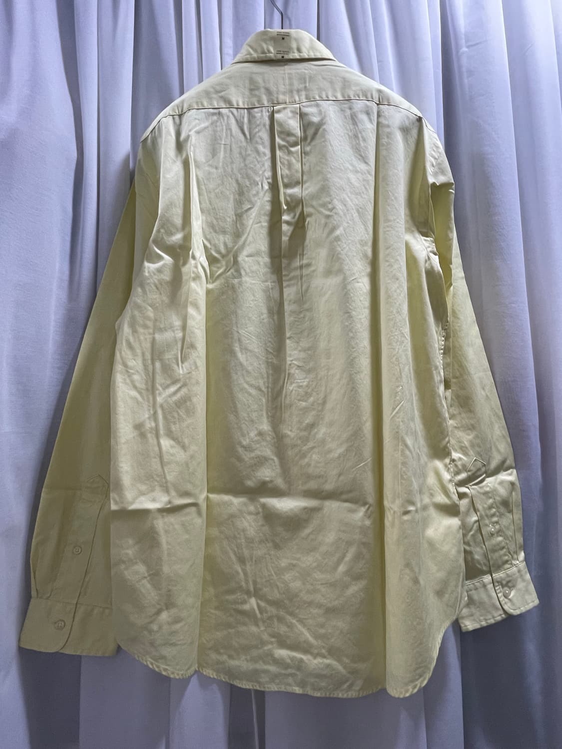 폴로 랄프로렌/ 클래식 핏 버튼다운 셔츠 옐로우/ M 상품이미지2