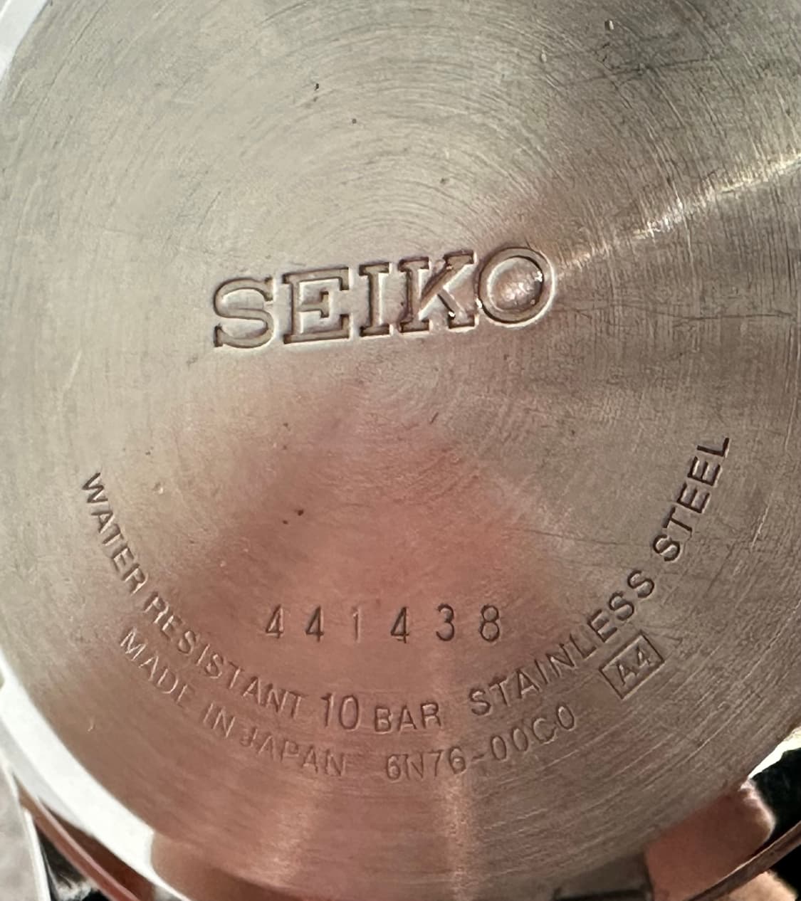 세이코(SEIKO) 클래식 쿼츠 빅 데이트 시계 (모델명: 6N76-00 상품이미지3