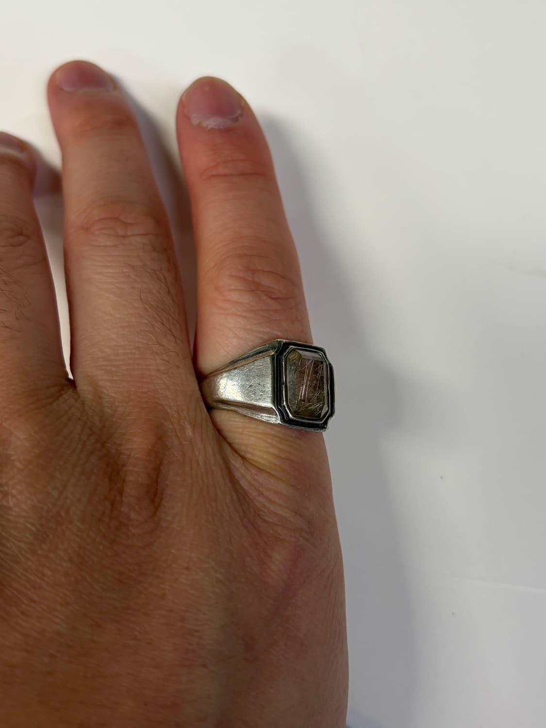 주얼리) 남자 실버 은반지 링 악세서리 상품이미지3