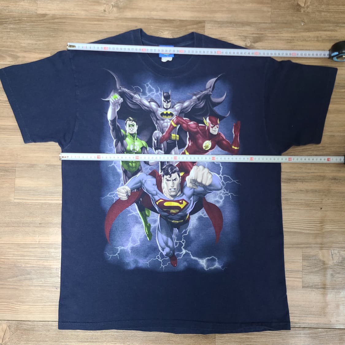 00s 저스티스 리그 2012년 영화 빈티지 반팔 티셔츠 (XL) 상품이미지7