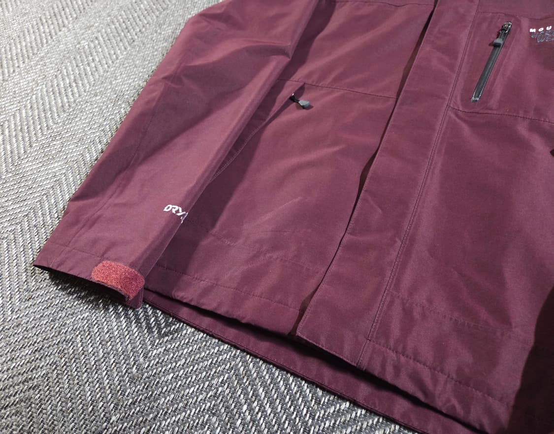 마운틴하드웨어 DRYQ 하드쉘 버건디 바람막이 자켓 상품이미지4