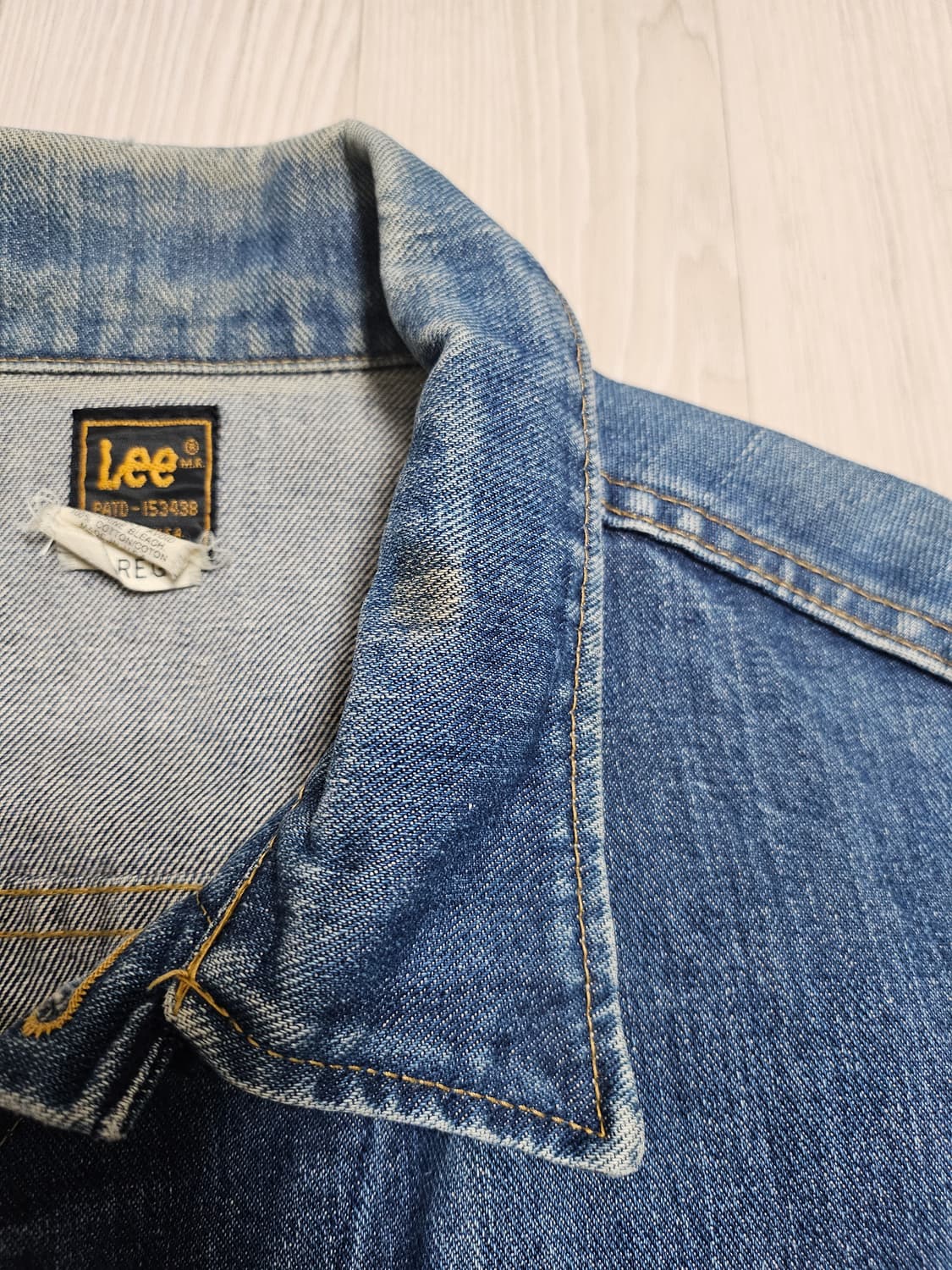 90s 리 데님 자켓 USA 상품이미지5
