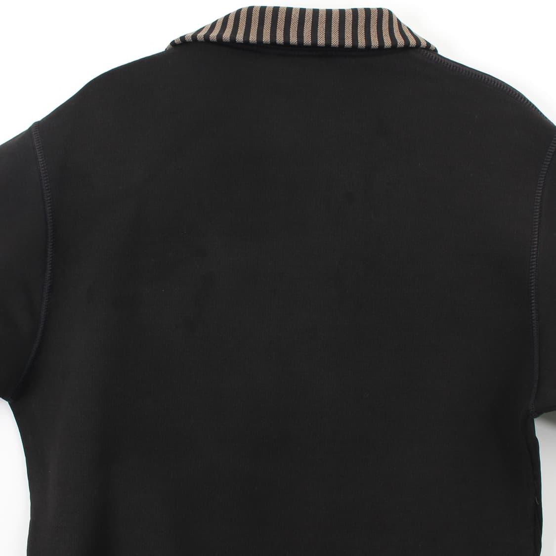 펜디 Fendi 빈티지 블랙 스트라이프 카라 반집업 맨투맨 스웻셔츠 상품이미지7