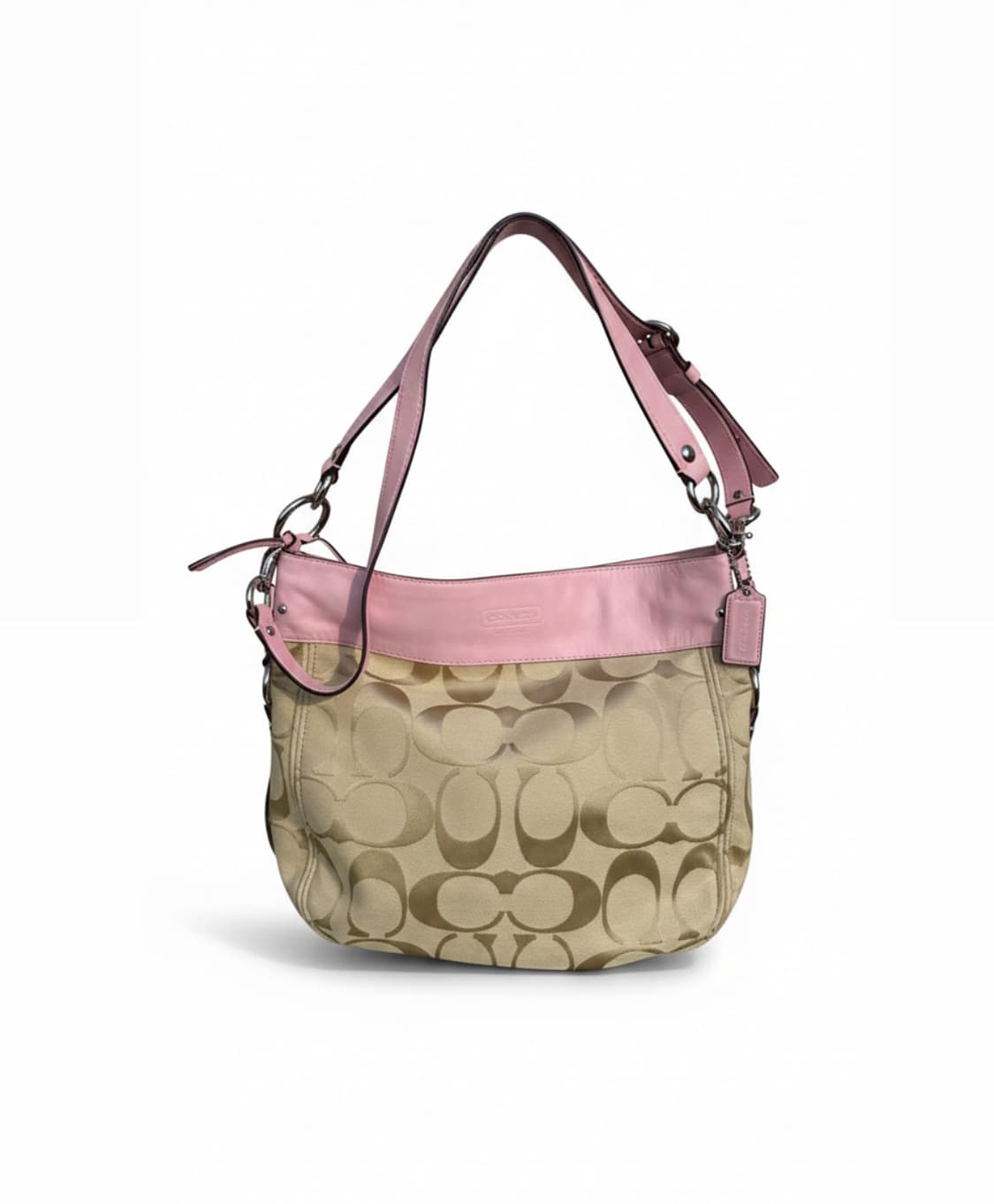 Coach y2k 핑크 숄더백 상품이미지1