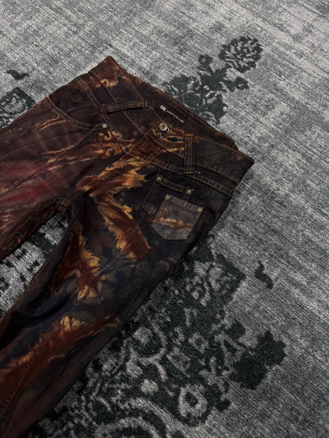 Climax jeans 00s dyed washing boots cut  상품이미지4